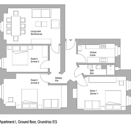 33 I Und N Mitte Apartament Berlin