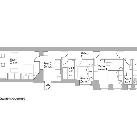 Appartamento 33 I Und N Mitte Berlino